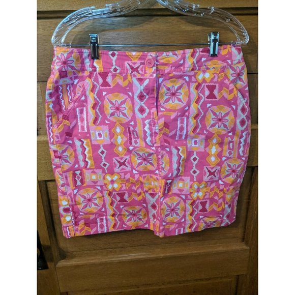 NYC Dresses & Skirts - New York & Company Pink Skirt 8 Athletic Womens Orange